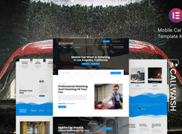 Callwash – Mobile Car Wash Template Kit
