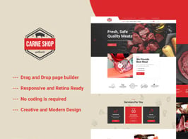 Carne – Meat Shop Elementor Template Kit
