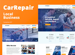 CarRepair – Local Business Template Kit