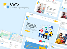 CaYo – Creative Agency Elementor Template Kit