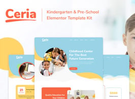 Ceria – Kindergarten & Pre-School Elementor Template Kit