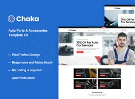 Chakta – Auto Parts Store & Accessories Elementor Template Kit