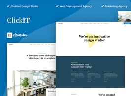 ClickIT – Creative Digital Agency Elementor Template Kit