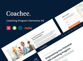 Coachee – Coaching Program Elementor Template Kit