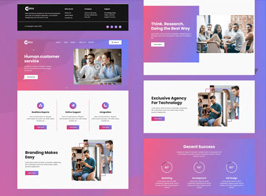 Coatro – Digital Agency Elementor Template Kit