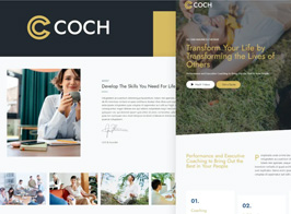 Coch – Business Coach Elementor Template Kit