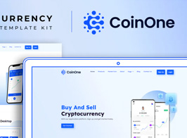 CoinOne – Cryptocurrency Elementor Template Kit
