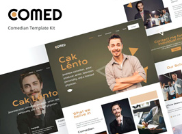 Comed – Comedian elementor Template Kit