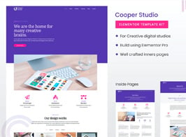 Cooper Studio Elementor Template Kit