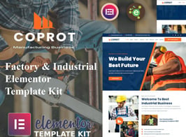 Coprot – Factory & Industrial Elementor Template Kit