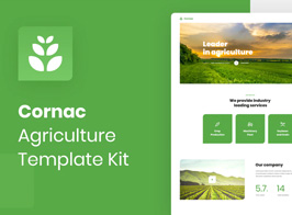 Cornac – Agriculture Elementor Template Kit