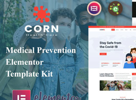 Corn – Medical Prevention Elementor Template Kit