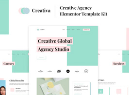 Creativa – Creative Agency Elementor Template Kit