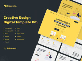Creativic – Creative Agency Elementor Template Kit