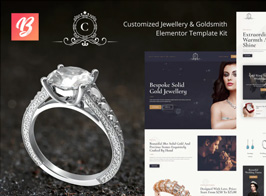 CustomMade – Customized Jewellery & Goldsmith Elementor Template Kit