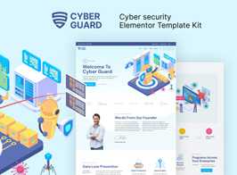 Cyberguard – Cyber Security Elementor Template Kit