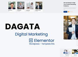 Dagata – Digital Marketing Elementor Template Kits