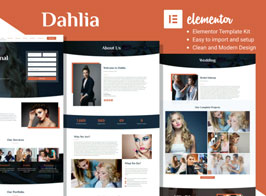 Dahlia – Beauty Business Elementor Template Kit