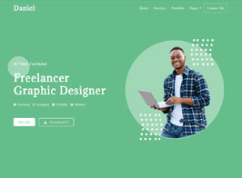 Daniel – Personal Freelancer Elementor Template Kit