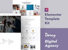 Darcy – Creative Agency Elementor Template Kit