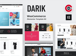 Darik – Fashion WooCommerce Elementor Template Kit