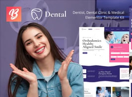 Dental – Dentist Clinic & Medical Elementor Template Kit