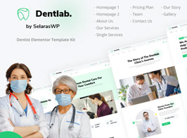 Dentlab | Health & Medical Elementor Template Kit