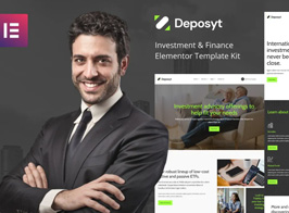 Deposyt – Investment & Finance Elementor Template Kit