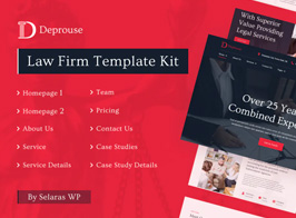 Deprouse | Lawfrim & Attorneys Elementor Template Kit