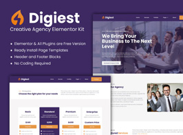 Digiest – Creative Agency Elementor Kit