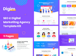 Digim – SEO & Digital Marketing Template Kit