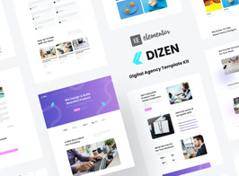 Dizen – Digital Agency Elementor Template Kit