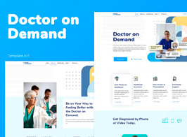 Doctor on Demand – Online Consultations Elementor Template Kit