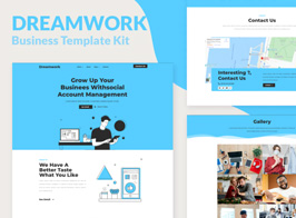 Dreamwork – Business Management Elementor Template Kit