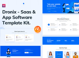 Dronix – SaaS & Startup Template Kit
