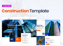 Dustro – Construction Company Elementor Template Kit