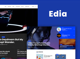 Edia – Blog & Magazine Elementor Template Kit