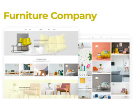 Enkel – Furniture Company Template Kit