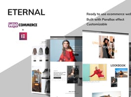 Eternal – Ecommerce Elementor Template Kit