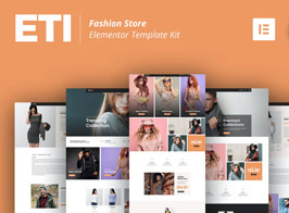 ETI – Fashion Store Elementor Template Kit
