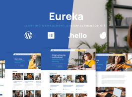 Eureka – Online Learning Elementor Template Kit