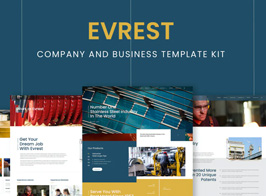 Evrest – Company & Business Elementor Template Kit