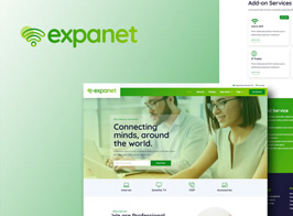 Expanet – Broadband & Internet Services Elementor Template Kit