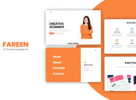 Farren – CV/Resume Elementor Template Kit