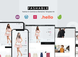 Fashable – Stylist eCommerce Elementor Template Kit