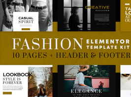 Fashion Spirit – WooCommerce Elementor Template Kit