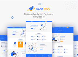 FastSEO – Business Marketing Elementor Template Kit