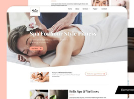 Felix – Spa Elementor Template Kit