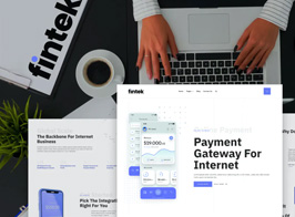 Fintek – Financial Technology Elementor Template Kit