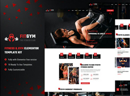 FitGym – Fitness & Gym Elementor Template Kit